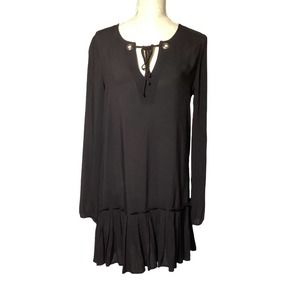 BCBGeneration long sleeve black dress Size XS NWT